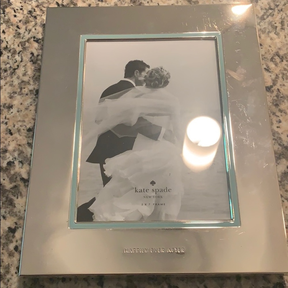 Kate Spade take the cake wedding photo frame